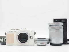 OLYMPUS E-PL6 ホワイトWレンズセット 0460 - メルカリ