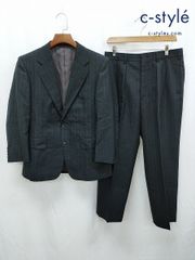 V744 [人気] Burberrys バーバリーズ スーツ AB3 グレー ストライプ