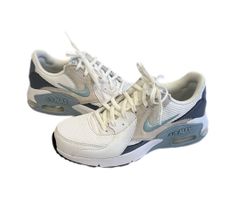 Nike Air Max エクシー 24センチ ホワイト/ブルー スニーカー - メルカリ