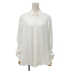 ■未使用品■Salvatore Ferragamo サルヴァトーレフェラガモ 長袖シャツ サイズ44 ブラウス イタリア製 20260515/RA9422のサムネイル