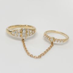 K18天然ダイヤモンドリング パートナー 0.625ct クラウン - メルカリ