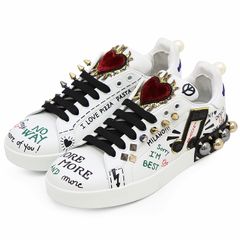 ドルチェ&ガッバーナ レディーススニーカー24.5センチ - メルカリ