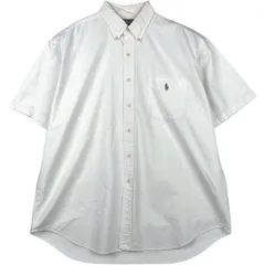 古着 ラルフローレン Ralph Lauren BLAKE 半袖 ボタンダウンシャツ メンズXL相当/eaa641625