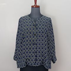 Y512-752 JIM THOMPSON ドット柄 ポンチョ風トップス - メルカリ