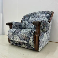 【カリモク】希少　一人掛けソファ　シングルソファ　アームチェア COLONIAL（カリモク家具） カリモク コロニアル 肘掛け椅子 おしゃれ