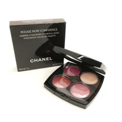 美品 CHANEL シャネル ルージュ ヌワール コンフィダンス アイシャドウ チークカラー 12g アイ&チークカラー パレット 残量多 BU7010P