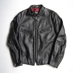 【美品】SCHOTT【641XX/シングルライダースジャケット】38 ブラック レザージャケット アメリカ製 ショット 26050310
