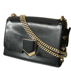 SONIA RYKIEL ル・コパン チェーン レザーバッグ 黒 ショルダー - メルカリ