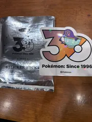 現地売切【韓国限定】ポケモン 30周年記念ステッカー ヤバチャのサムネイル