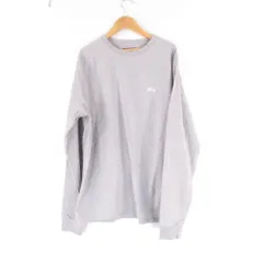 美品STUSSYステューシー1140242StockLogoCrewロンT1点Mコットン長袖AN3277A94のサムネイル