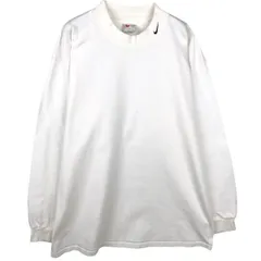 古着 ナイキ NIKE モックネック ロングTシャツ ロンT USA製 メンズXL相当/eaa645019