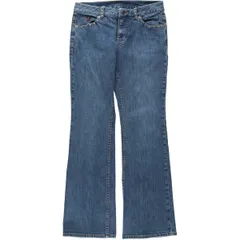 古着 ハーレーダビッドソン Harley-Davidson ライトストーン付き フレアカットデニムパンツ レディースL(w28)相当/eaa641331のサムネイル