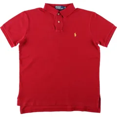 古着 ラルフローレン Ralph Lauren POLO by Ralph Lauren CUSTOM FIT 半袖 ポロシャツ メンズM相当/eaa644654