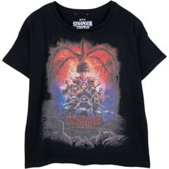 헌 옷 STRANGER THINGS 스트레인저싱스 영화 무비 T셔츠 레이디스 M상당/eaa641974