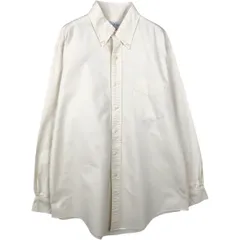 古着 90~00年代 ブルックスブラザーズ Brooks Brothers ORIGINAL POLO SHIRT 長袖 ボタンダウンシャツ USA製 メンズM相当/eaa642841