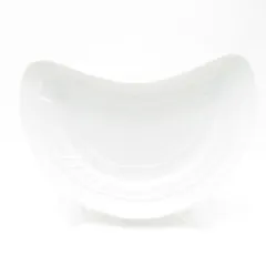 美品 Richard Ginori リチャードジノリ ベッキオホワイト クレセントディッシュ 23cmプレート 半月 中皿 SC11198J1 のサムネイル