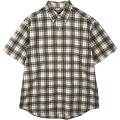 Vintage Eddie Bauer short-sleeved button-down check shirt (approximately men's size S) - 2000s/eaa641468