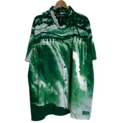 【中古】　PELLE PELLE　柄シャツ　半袖　シャツ　トップス　レギュラーカラー　タイダイ　ブランドロゴ　プリント　オーバーサイズ　ストリート　古着　/2009のサムネイル