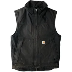 2026年最新】carhartt ダックベスト ブラックの人気アイテム - メルカリ