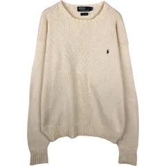 古着 ラルフローレン Ralph Lauren POLO by Ralph Lauren コットンニットセーター メンズXL相当/eaa637169