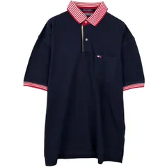 古着 90年代~ トミーヒルフィガー TOMMY HILFIGER 半袖 ポロシャツ メンズM相当 ヴィンテージ/eaa643585