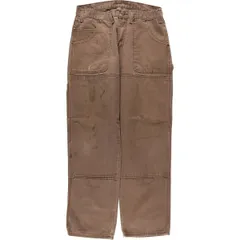 古着 00年代 ディッキーズ Dickies Relaxed Fit ダブルニー ダックペインターパンツ メンズw34相当/eaa639926
