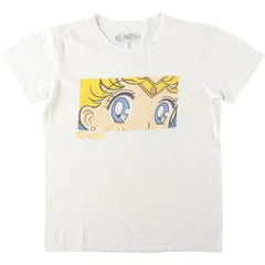 古着 SAILOR MOON セーラームーン 月野うさぎ アニメ キャラクタープリントTシャツ メンズM相当/eaa641860