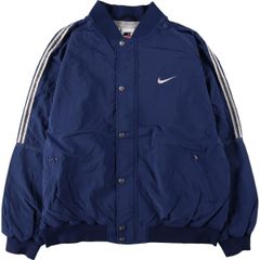 激レア】90s NIKE袖レザースタジャンNHLチームロゴ2XLカナダ製 - メルカリ