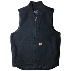 2026年最新】carhartt ダックベスト ブラックの人気アイテム - メルカリ