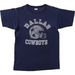 古着 70年代 チャンピオン Champion バータグ NFL DALLAS COWBOYS ダラスカウボーイズ スポーツTシャツ USA製 レディースM相当/eaa641943