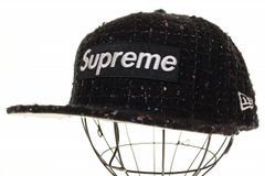 Supreme ツイード ベースボールキャップ サイズ73/4 - メルカリ