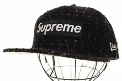ニューエラsupremeシュプリームキャップnew ERA57.7cm71/4 帽子