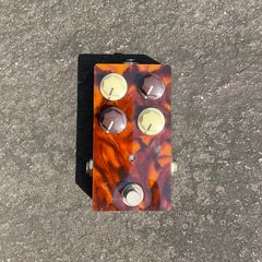 オレンジ ギターエフェクター 10ノブ 2スイッチ | Mercari