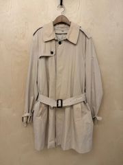 美品】バーバリー トレンチコート メンズ ベルト付き ベージュ S相当
