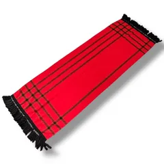 未使用品 VALENTINO GARAVANI ヴァレンティノ・ガラヴァーニ マフラー タータンチェック柄 ウール ストール レッドのサムネイル