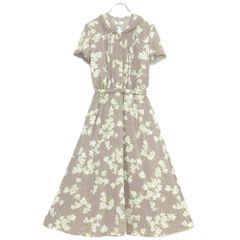 美品】allureville イペカスモールサラササイドフリルワンピース 2