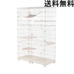 キャットケージ キャットゲージ 引き出しトレイ付き 大型 猫用品
