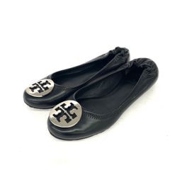 Tory Burch】トリーバーチ バレエ フラットシューズ ブラック24 - メルカリ