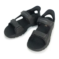 新品 SKECHERS スケッチャーズ メンズ サンダル スリップインズ リラックスドフィット トレスメン リース 205289 BBK ブラックのサムネイル