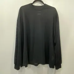 【姫路東店】 中古 長袖Ｔシャツ SUPER BIG LS MESH TEE SFCSS25CS08 2025S/S ブラック サイズ：L 【099】