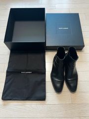 SAINT LAURENT サイドゴアブーツ ブラック 42 - メルカリ