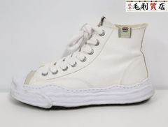 Maison MIHARA YASUHIRO メゾンミハラヤスヒロ HANK ハンク ハイカット スニーカー A05FW701 サイズ41 ホワイト 美品 シューズ 靴