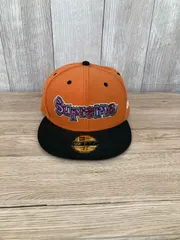 SUPREME シュプリーム  ×NEW ERA ニューエラ Gonz Logo  ゴンズロゴ  キャップ　オレンジ　7 3/8 平塚店　衣料品　Ｊのサムネイル