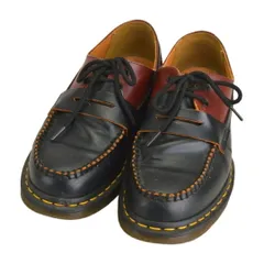 メゾンマルジェラ ドクターマーチン コラボ MM6 Maison Margiela Dr.Martens 1461 PENTON ローファー UK 6 1/2 黒 メンズ F-SHOE976のサムネイル