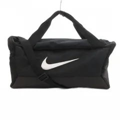 ナイキ NIKE ブラジリアダッフル ボストンバッグ ショルダーバッグ 黒 ブラック 無地 ロゴプリント BA5957-010 /TQ