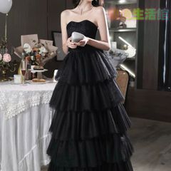 タグなし celon セロン frilly tiered dress - メルカリ