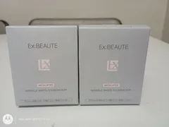 ★２個セット★ エクスボーテ薬用リンクルホワイトファンデーション13gレフィル ブライト（パフ付） SPF40/PA+++ 13gのサムネイル