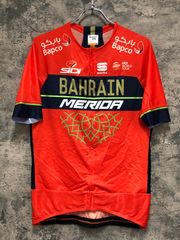 KE187 스포츠 풀 sportful 반소매 사이클 저지 레드 XXL BAHRAIN MERIDA
