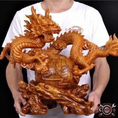 超特級呪物】昇龍福上秘像 ― 気巡る双福の御神体 古神道 降霊 封印物