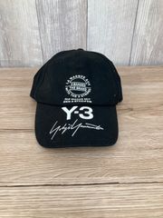 レア/廃番【ワイスリー】Y-3 マルチ ロゴ刺繍 キャップ モノトーン 黒 